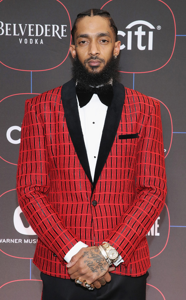 2020 Grammys John Legend Dj Khaled More To Honor Nipsey Hussle E Online